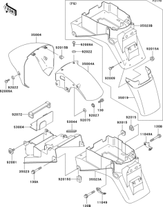 ZX750 Крылья