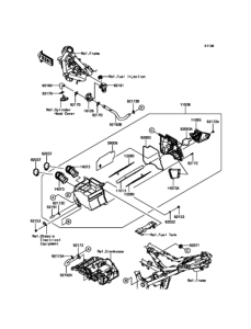 EX250 (ABS) エアクリーナ