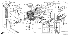 VT750CA Carburetor (a / cm / 2a / 2cm)