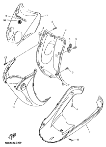 YN100 - beinbverkleidung