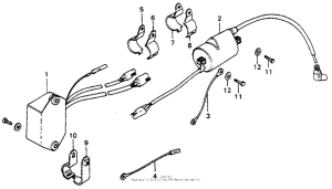 CR250 C.d. ignition unit