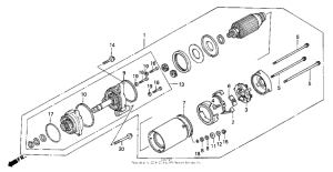 GL1500SE Стартер