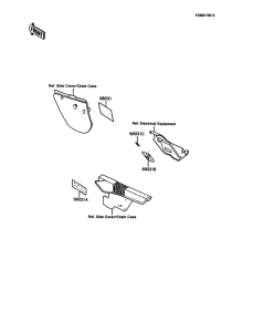 KMX200 Наклейки