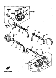XV535 XV535W Проблесковый световой сигнал