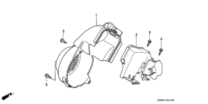 SK50M Fan cover / shroud