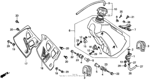 CR250R Fuel tank 90-91
