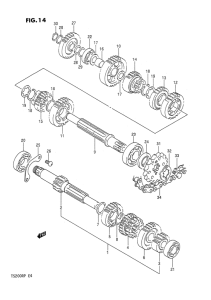 TS200 Трансмиссия