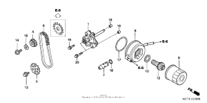 FSC600 Масляный насос
