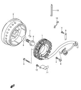 VL800 Зажигание
