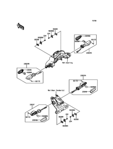 BR250 ターンシグナル