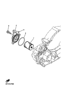 WR250R Маслоочиститель