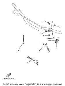YZ80J1 Рулевые переключатели