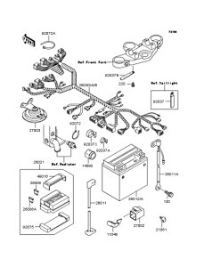 ZR400 Электрика