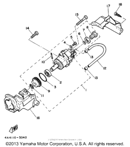 PW50K Масляный насос