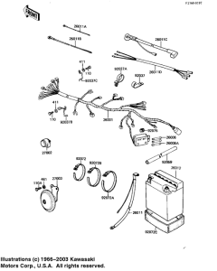 KZ250 Электрика