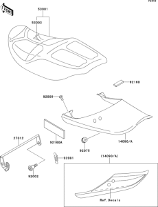 ZR1100 Сиденье