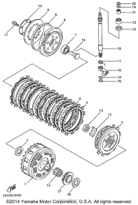 YZF-R1 Сцепление