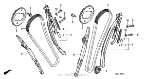 VT1100C3 Цепь ГРМ