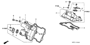 XL1000V Крышка головки цилиндров