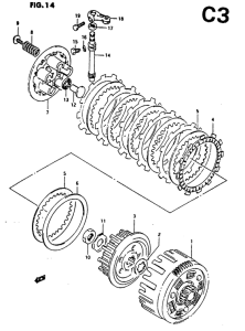 RG125 Бендикс