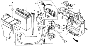 CMX250C Аккумулятор