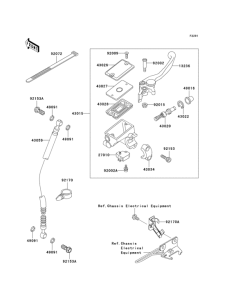 EX500 Главный тормозной цилиндр