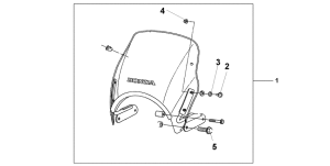 CB1300 (ABS) Fly screen