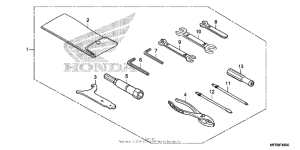 VT1300CT Инструмент