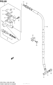  Front Master Cylinder (Dr-Z125Ll4 E33)