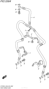 VL1500 Передние тормозные трубки