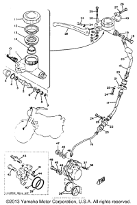 XS2 Master - cylinder - caliper