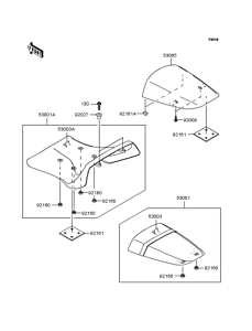 ZX1200 Сиденье