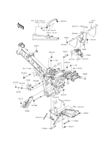 KL110 Рама ,крепежные детали