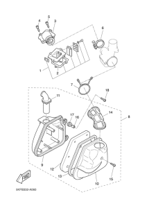 YQ50L Впускная система
