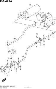 GSX1300R (ABS) Evap System (Gsx1300Ral7 E33)