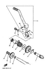 WR250Z Стартер