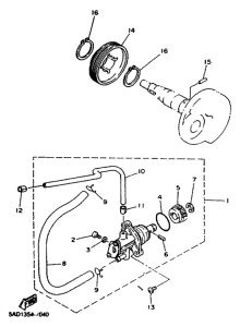 YN50R Масляный насос
