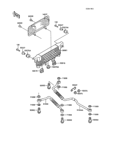 ZX1000 Масляный картер