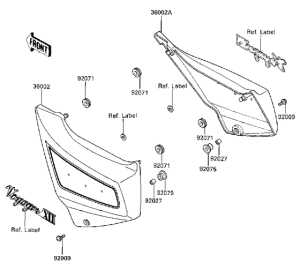 ZG1200 Крышка боковая