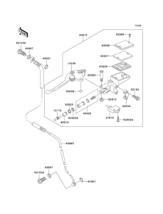ZR1200 Цилиндр сцепления