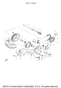 TD1B Переднее колесо