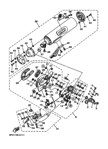 XV1700PC XV17PC XV17PCS Выхлоп