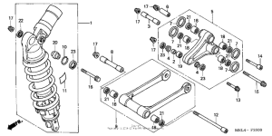  Задние амортизаторы