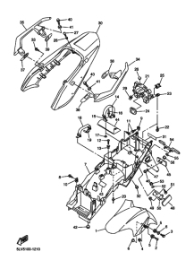 FZS1000 FZS10R Крыло
