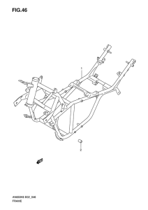 AN650 (ABS) Frame comp