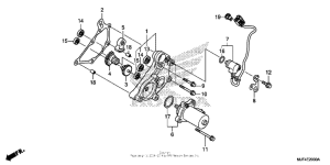 CTX700N DCT Reduction gear