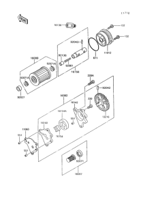 KL600 Масляный насос