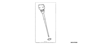 VTX1800S1 Billet dipstick (chrome)