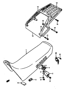 DR800 Пружина