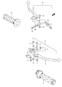 RF600 Рулевой рычаг